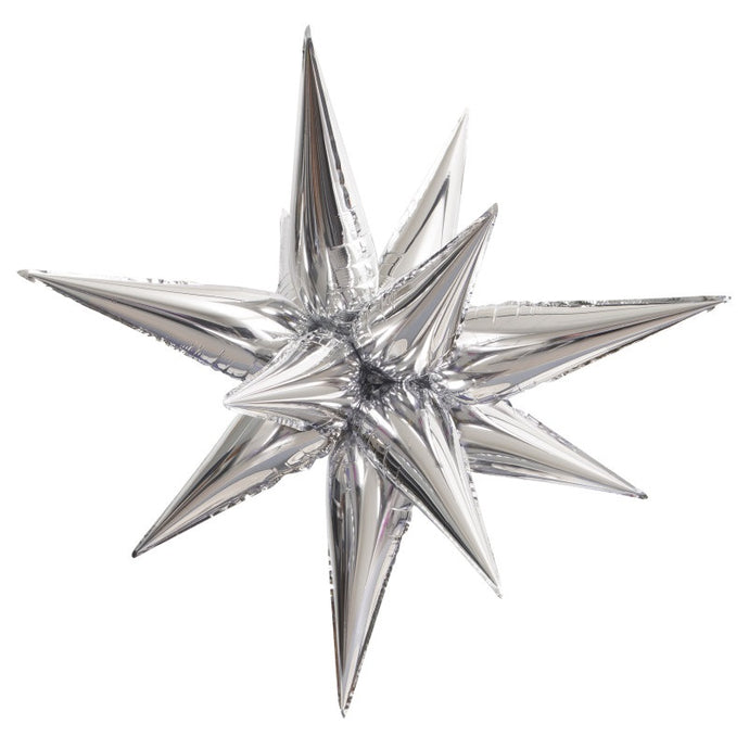 53862 Star-Burst Large Silver