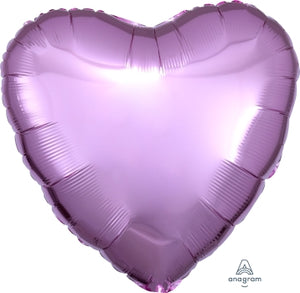 80043 Metallic Pearl Pastel Pink Heart