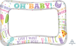 A110416 Selfie Frame Baby Shower