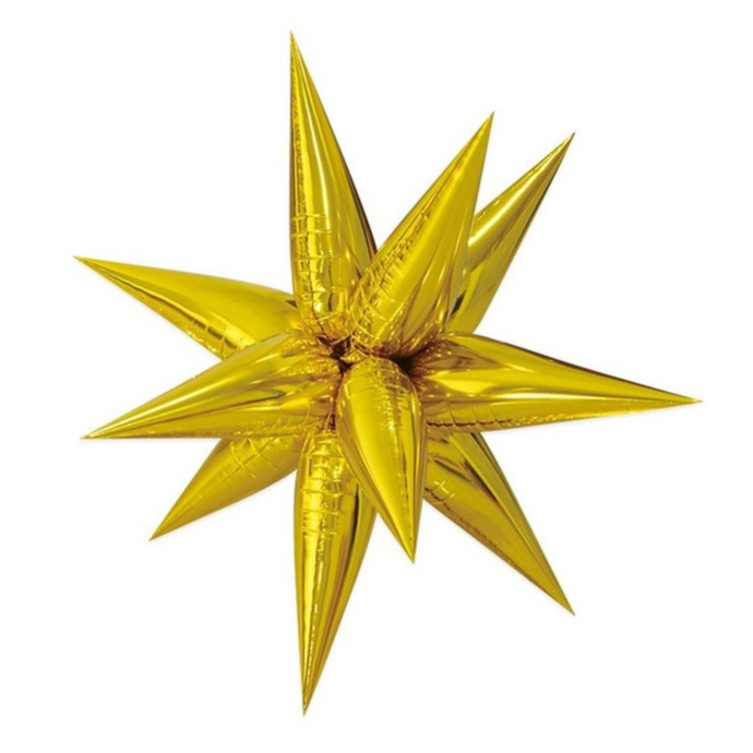 01254 Exploding Star Jumbo Gold