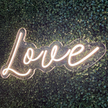 Load image into Gallery viewer, Love Neon Sign Rental - White
