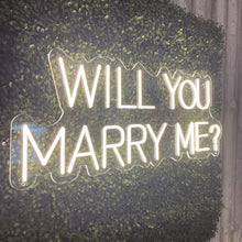Load image into Gallery viewer, Will You Marry Me? Neon Sign Rental

