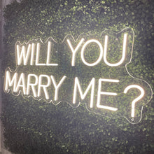 Load image into Gallery viewer, Will You Marry Me? Neon Sign Rental
