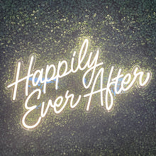 Load image into Gallery viewer, Happily Ever After Neon Sign Rental
