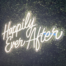 Load image into Gallery viewer, Happily Ever After Neon Sign Rental
