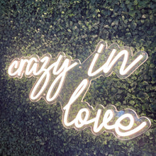 Load image into Gallery viewer, Crazy In Love Neon Sign Rental
