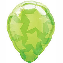 07716 Green Stars Perfect Balloon