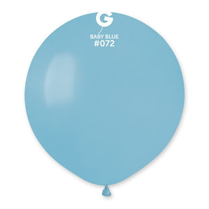 157253 Gemar Macaron Baby Blue 19" Round
