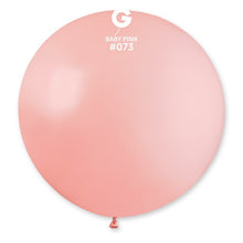 Load image into Gallery viewer, 329926 Gemar Macaron Baby Pink 31" Round (1ct)
