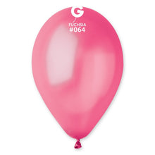 Load image into Gallery viewer, 116403 Gemar Metallic Fuchsia 11-12&quot; Round (50ct)
