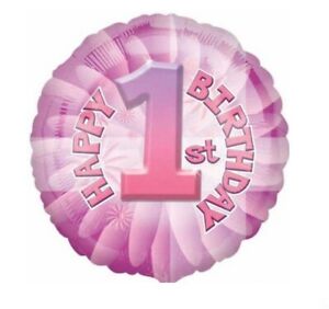 25895 1st Birthday Pink