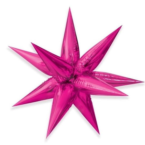 01261 Exploding Star Jumbo Pink