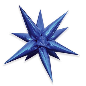 01256 Exploding Star Jumbo Blue