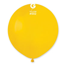 Load image into Gallery viewer, 150254 Gemar #002 Yellow 19" Round (25ct)
