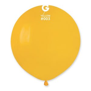 150353 Gemar #003 Yellow 19" Round